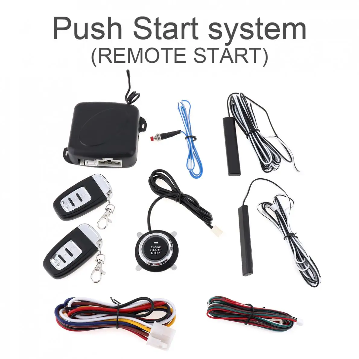 Умный Автомобильный аварийный двигатель Starline кнопка Start Stop RFID замок