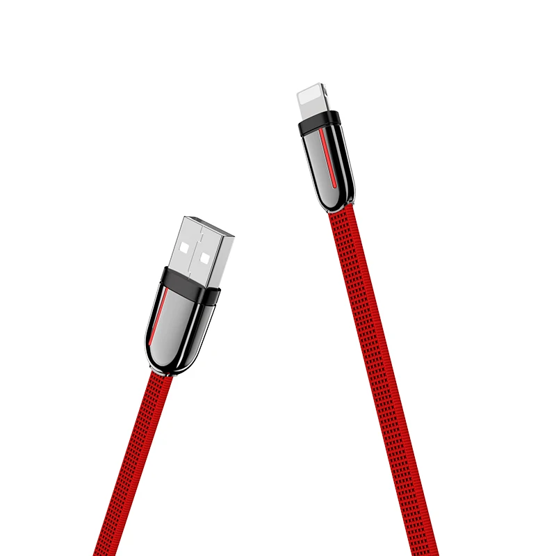 USB кабель HOCO из цинкового сплава для Apple Зарядные кабели iphone 11 Pro Max X XS XR 8 7 6s Plus