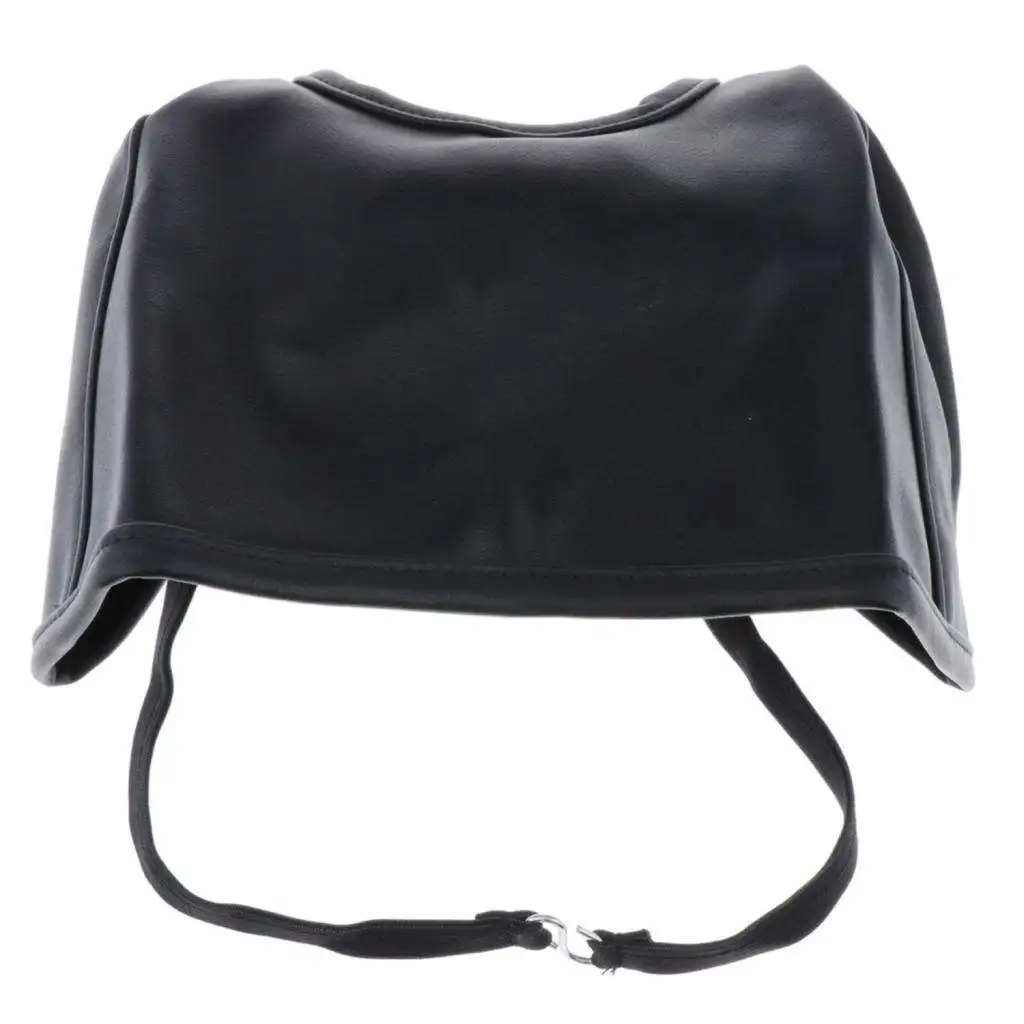 

Black Vinyl Air Box Cover Gas Fuel Tank Bra For Harley Brand New