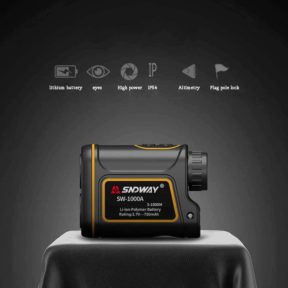 Телескоп лазерный дальномер цифровой измеритель расстояния охотничий