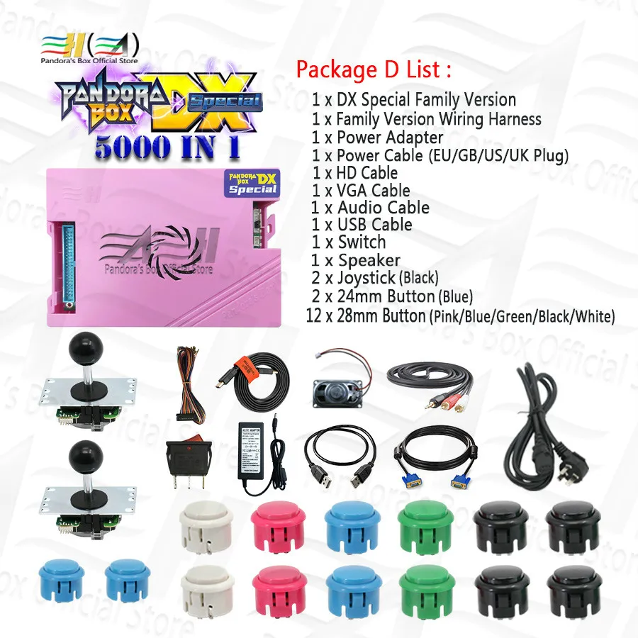 

Блок питания для Пандоры DX 5000 в 1, с пультом управления