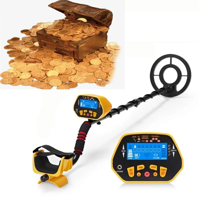 

GC-1028 Accuracy Waterproof Metal Detector for Adults Professional Metal Detecto W91B