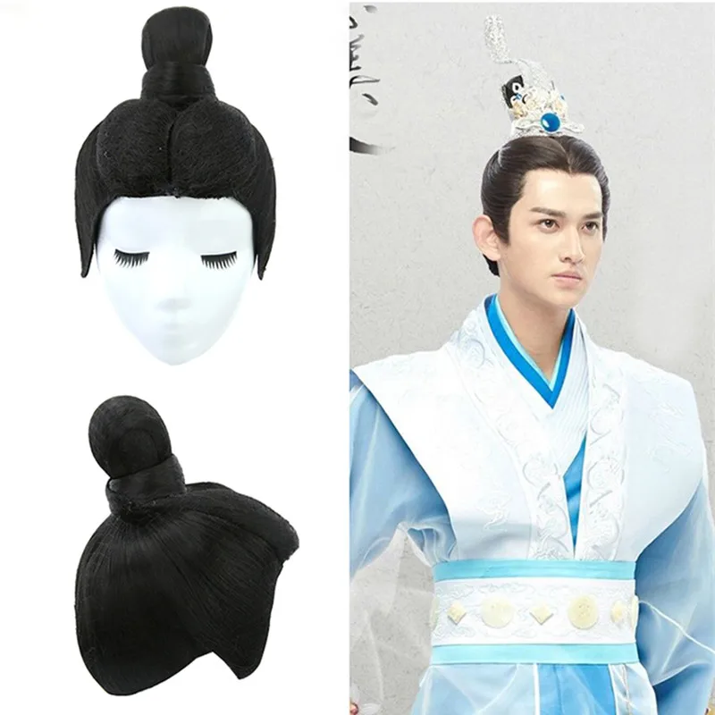 Китайская древняя династия принц косплей волос воин аксессуары меч Косплей