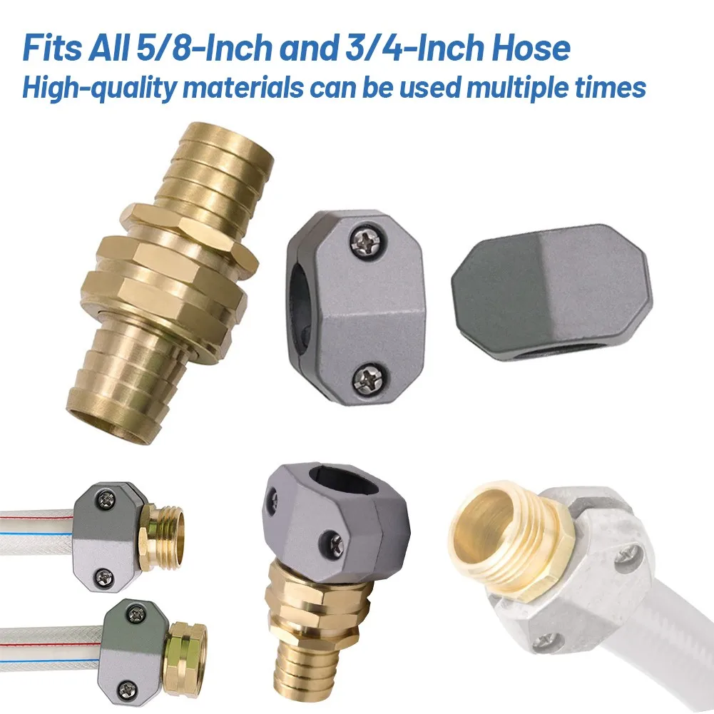 

Premium Zinc And Brass Female Coupling Fits All 5/8Inch And 3/4Inch Hose