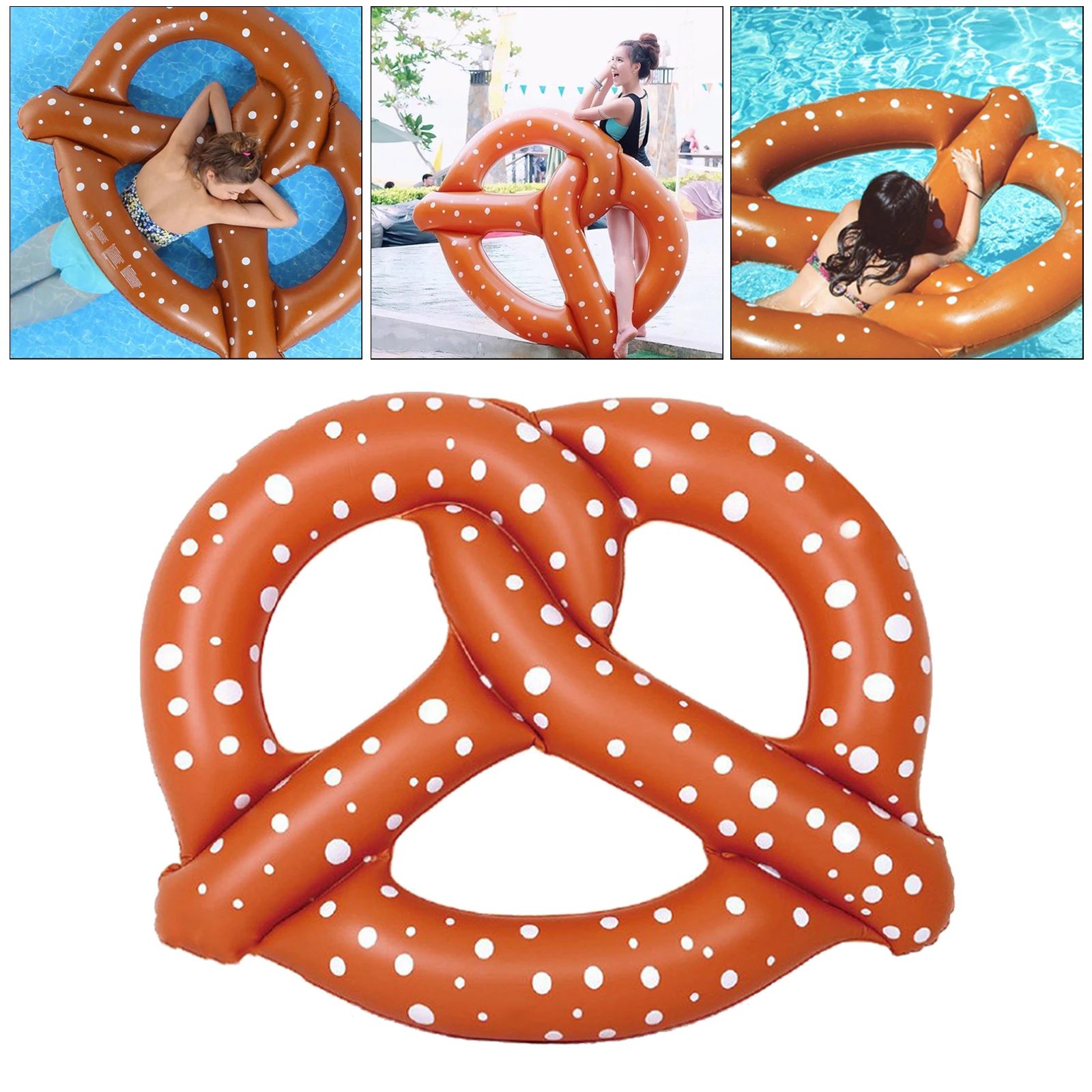 

Pool Inflatable Float Water Toy Floating Raft Bed Hammock 1-3 People Floater