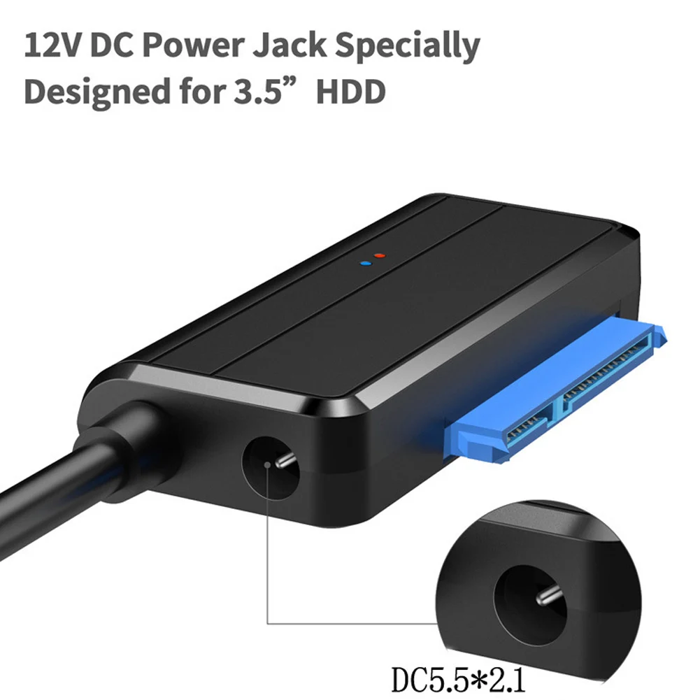 SATA к USB кабелю 3 0 2 5/3 5 дюймов HDD SSD жесткий диск конвертер портативный линейный