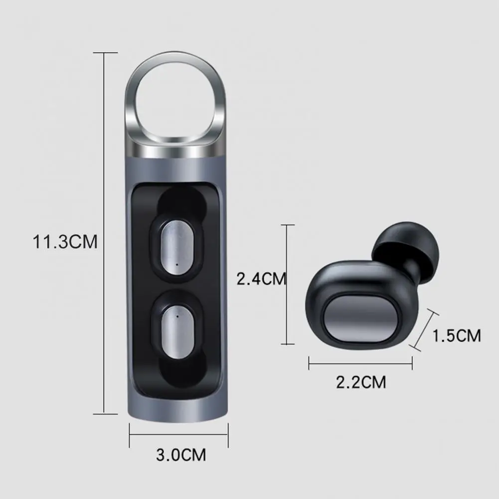 

Aygo Bluetooth 5.0 Heavy Bass In-ear Wireless Headphones Smart-touch Earphones Stereo Noise Reduction Earbuds For Sport Fitness