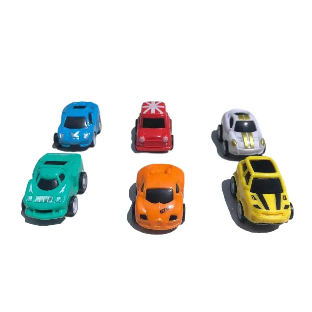 

Модель автомобиля 6 шт., игрушечная машинка с отрывом, модель, детские мини-машинки, игрушки для мальчиков, подарок, литые игрушки для детей, п...