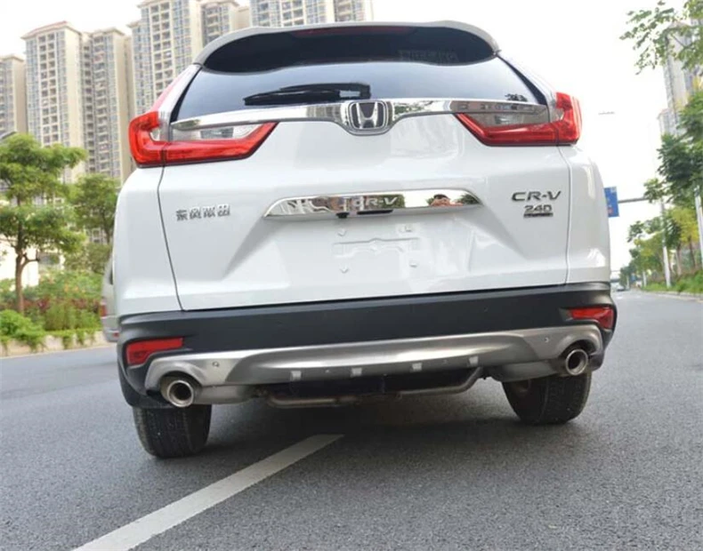 Для Honda CRV CR-V 2017-2020 передний и задний бампер диффузор защитная пластина