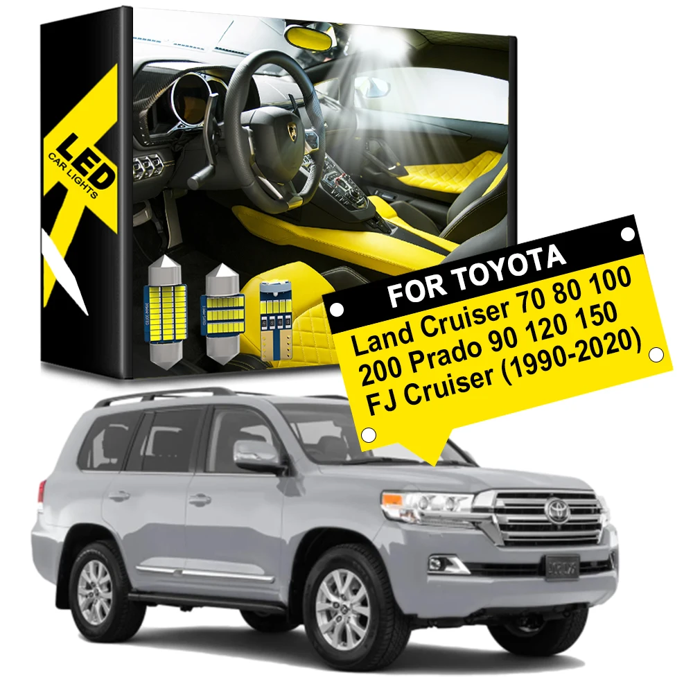 Canbus для Toyota Land Cruiser 70 80 100 200 Prado 90 120 150 FJ светодиодные Аксессуары автомобилей