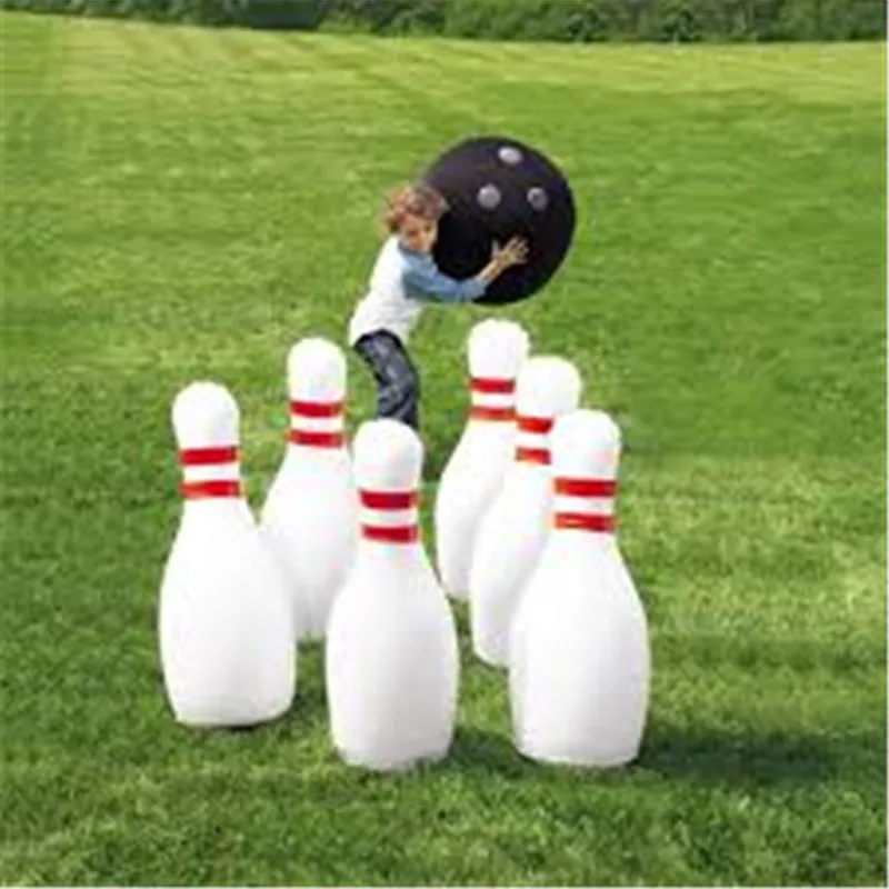 6 шт./компл. Детские гигантские надувные шарики в виде бутылки для боулинга
