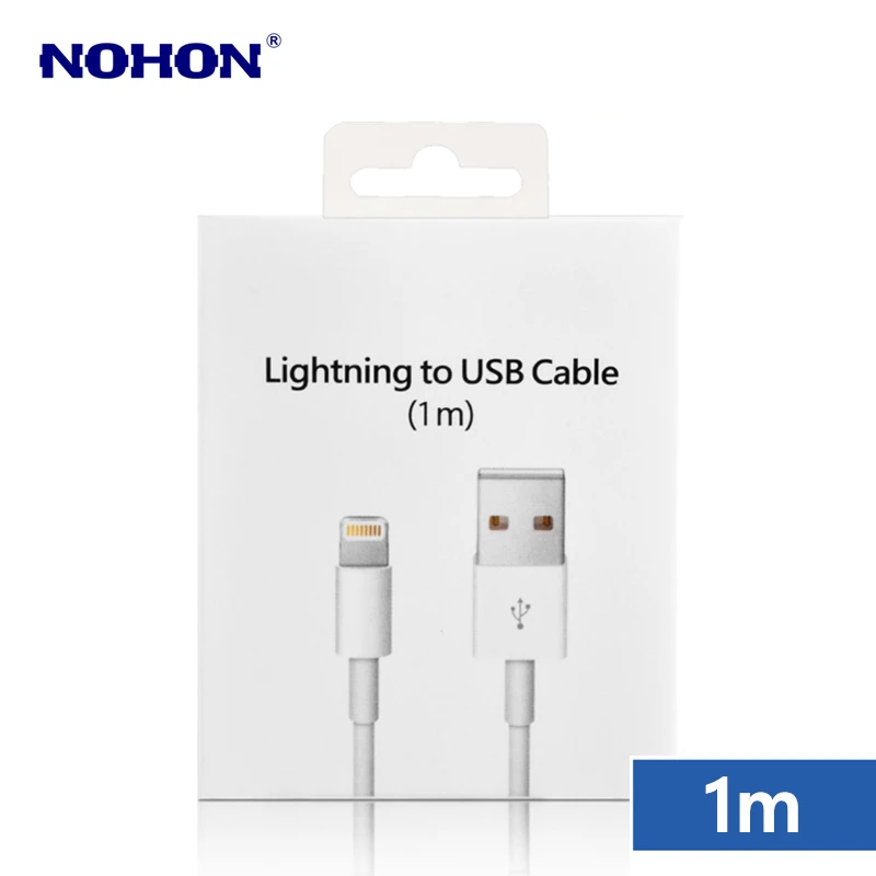 Оригинальный USB кабель для зарядки iPhone 6 6S 7 8 Plus 11 12 Pro X XR XS Max SE быстрой телефона с
