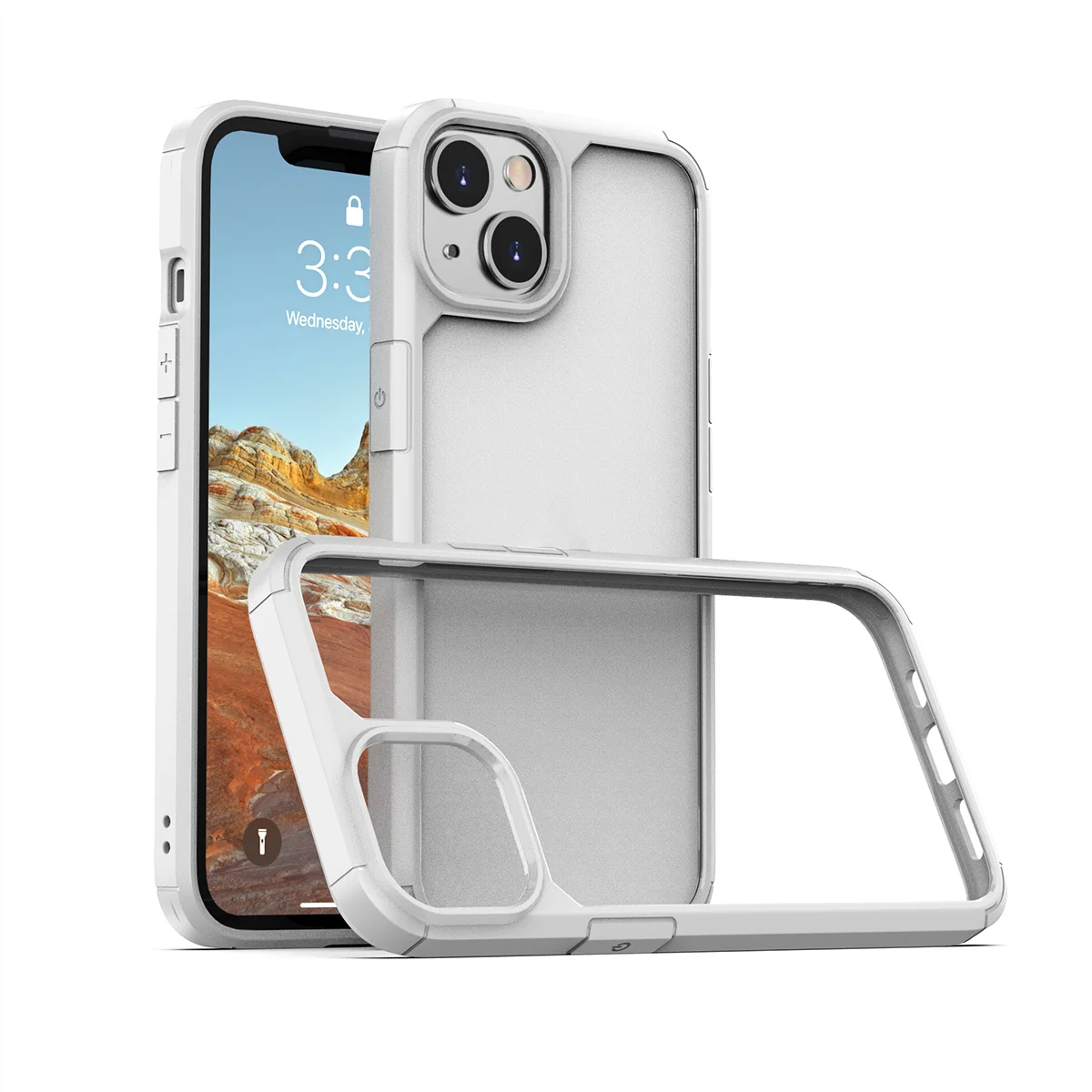 

Anti-scratch Phone Shell Thin Slim Phone Case Compatible for iPhone 13 mini