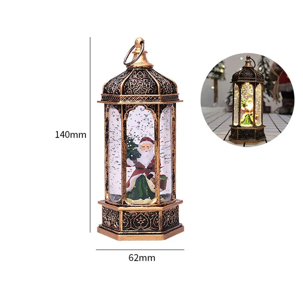 

Christmas Theme LED Light Desktop Night Light Christmas Lantern Decorative Lamp Christmas Ornaments Pendants