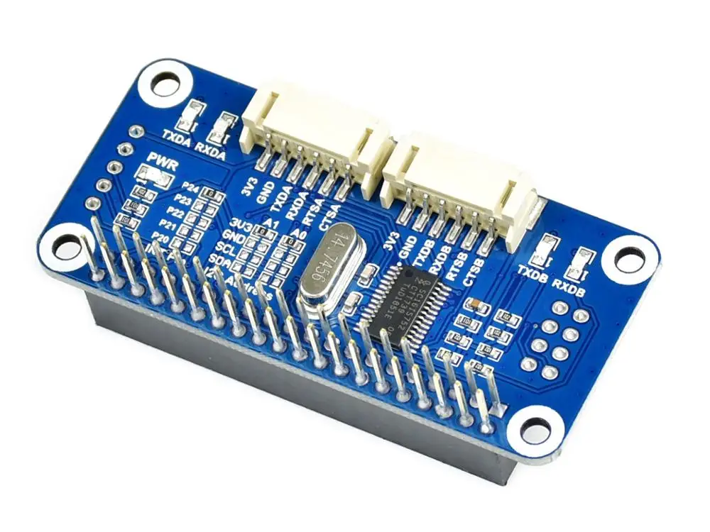 Плата расширения последовательного порта разработанная для Raspberry Pi | Компьютеры