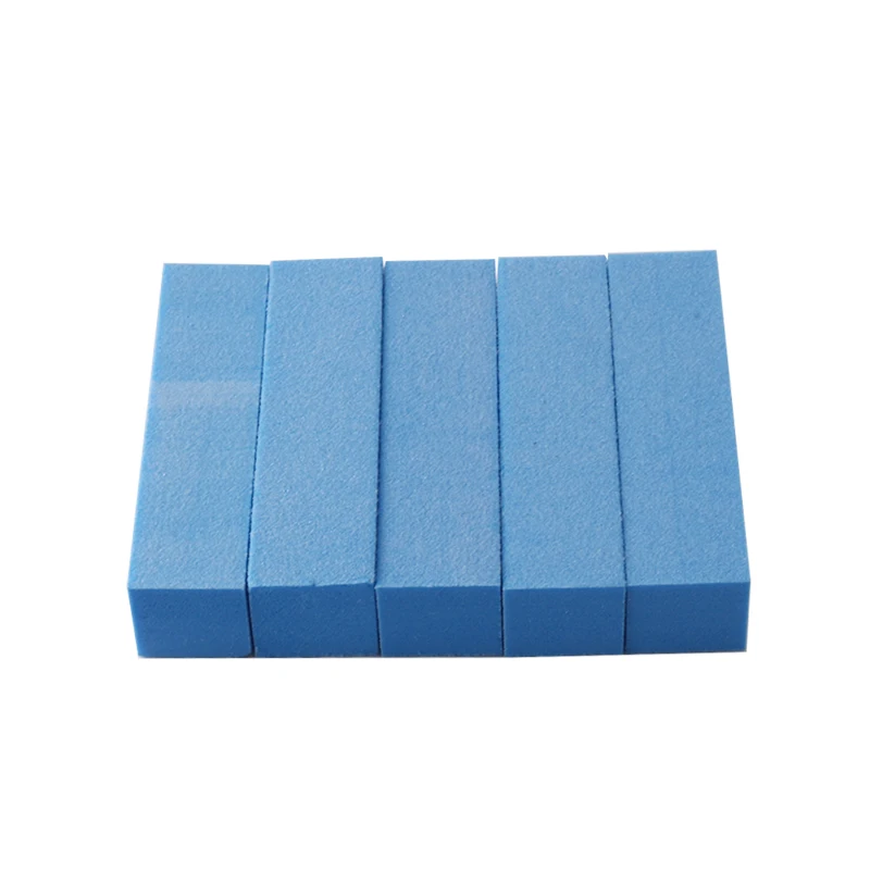 blue 5pcs Профессиональная пилка для полировки ногтей 5 шт. маникюрные инструменты Полировочный блок Наждачная губка инструменты для дизайна ногтей Гель-лак для ногтей - Цвет: blue 5pcs