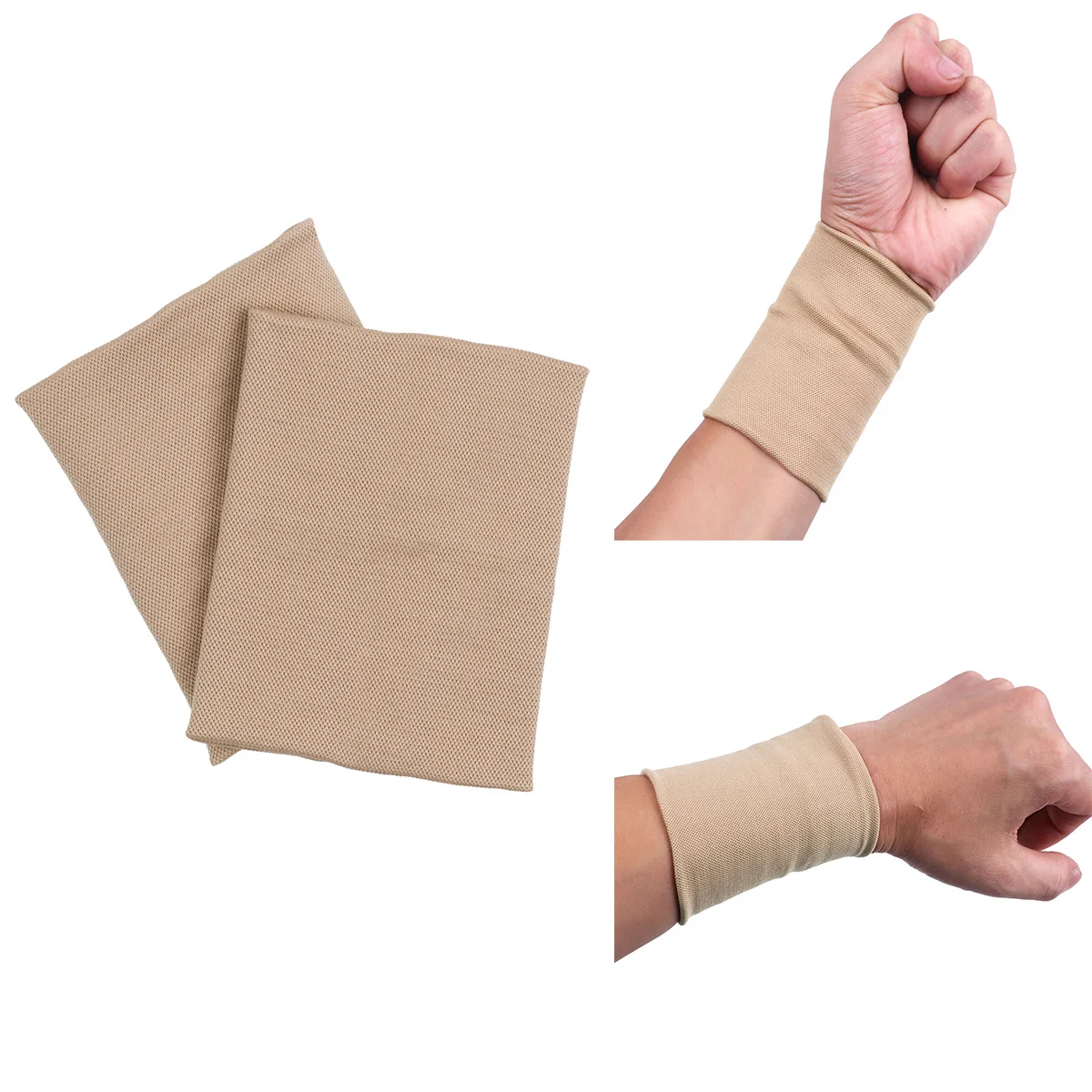 1 пара унисекс Спортивные Компрессионные манжеты на запястье накидки предплечье