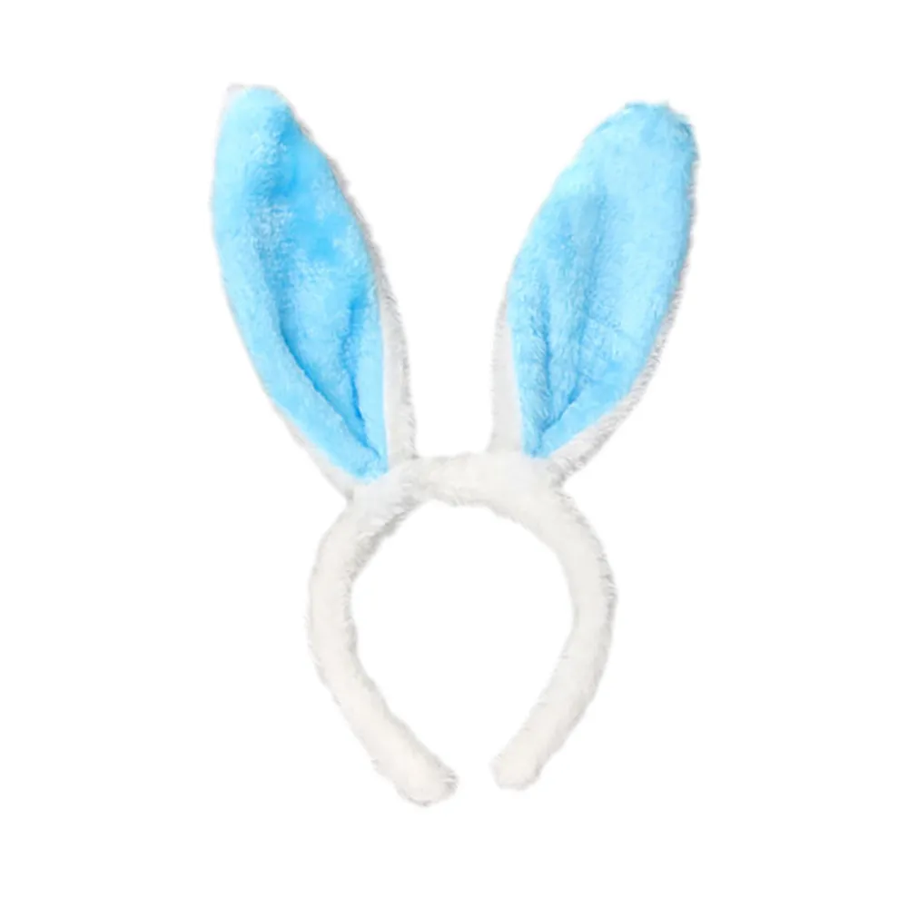 

Hair Accessories Easter Adult Children Cute and Comfortable Hairband Rabbit Ear Headband Dress Costume Bunny Ear Hairband 2021