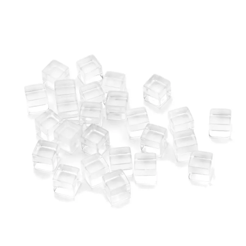 25 шт. прозрачные акриловые зеркальные игральные кости для детей|Кубики| |