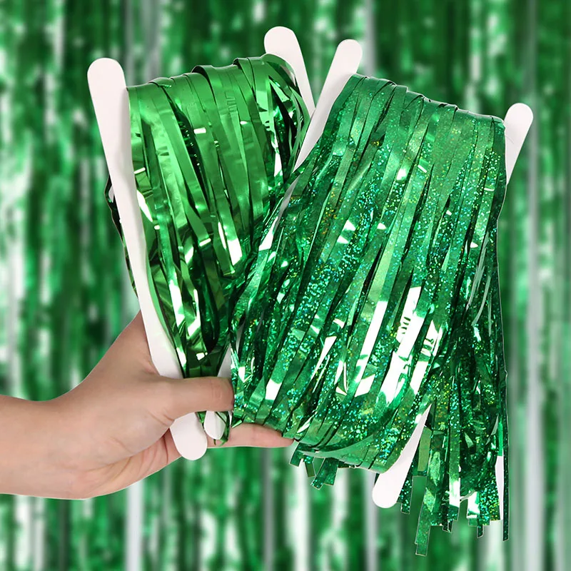 В стиле Св. Патрика День Святого Валентина мишура клевера символа Дня джемпер