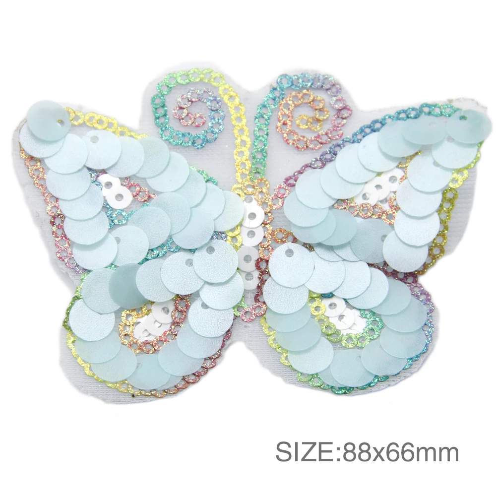 1094777003 Давид аксессуары 20 шт мультфильм патчи DIY швейная одежда вышивка на одежде милый блесток аппликация значок материал, 20Yc8431 - Color: 1094777003