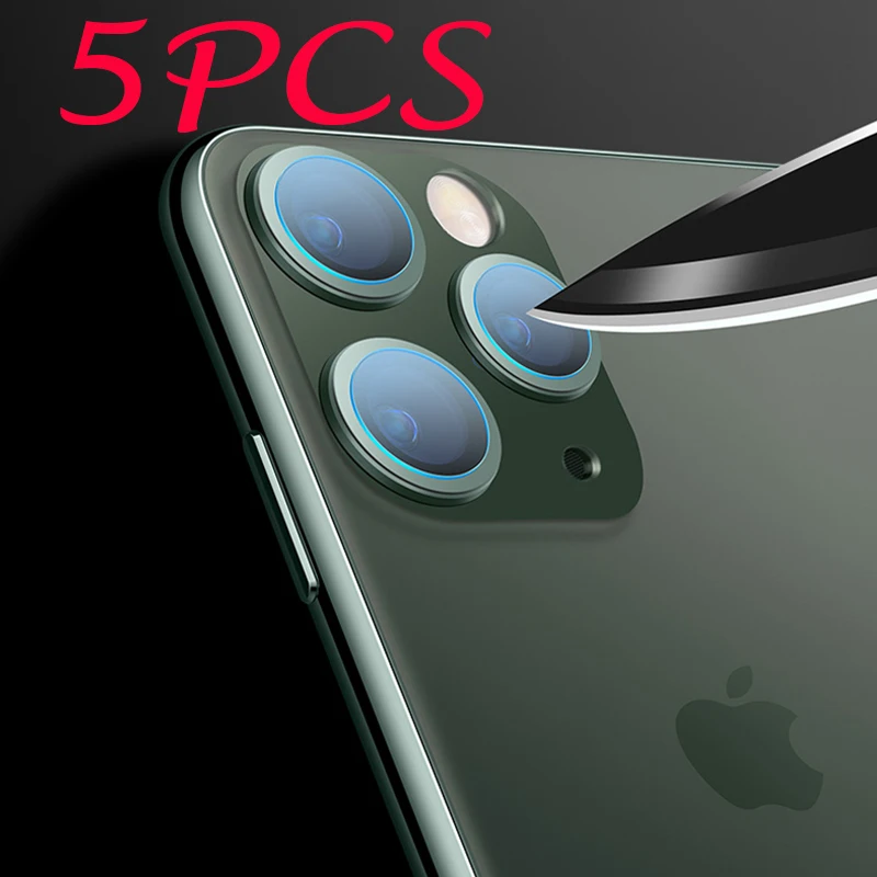 5 шт. прозрачная защитная пленка для задней камеры iphone 11 профессиональная из