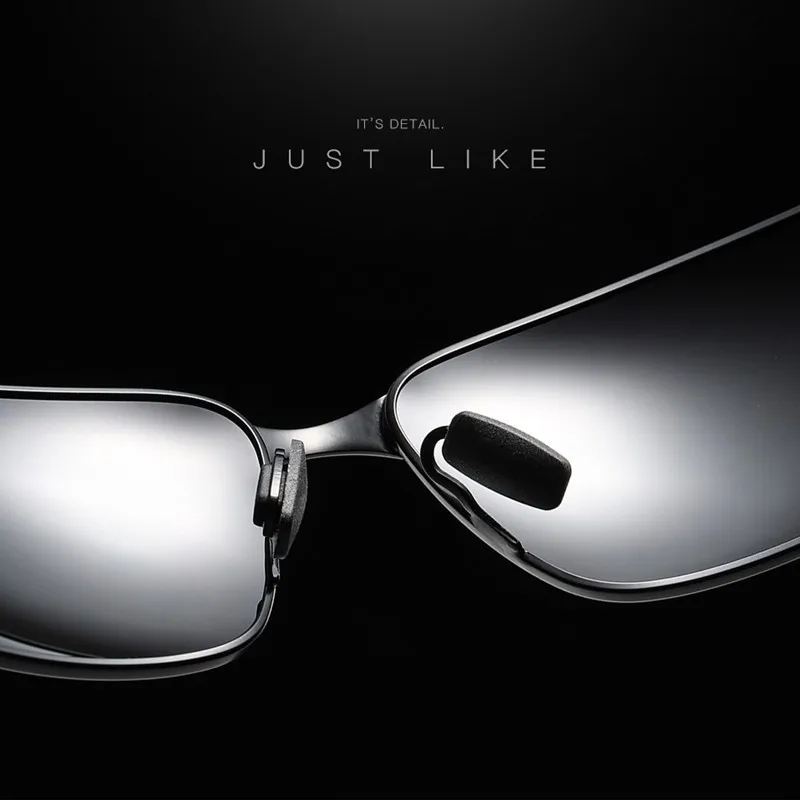 Солнцезащитные очки AORON мужские поляризационные винтажные квадратные солнечные