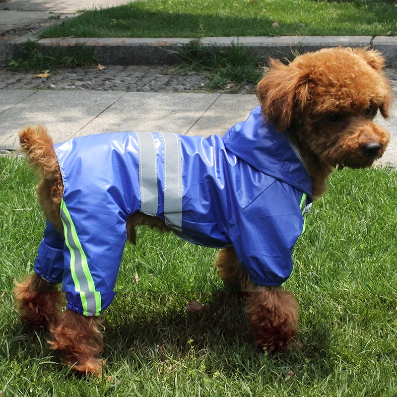 Дышащий сетчатый дождевик для маленьких собак водонепроницаемая одежда щенков