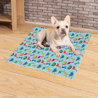 the pet changing pad machine washable reusable thickened fashion printed cat and dog sofa absorbent pad non slip urine barrier