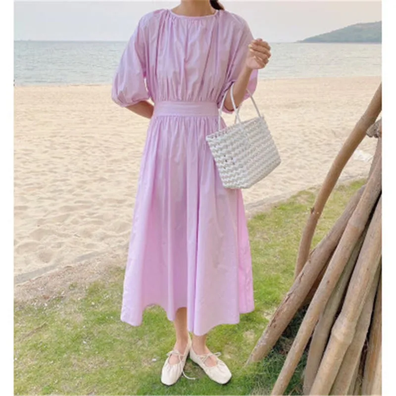 Женское платье с лямкой на шее HziriP шикарное Модное новое популярное французское