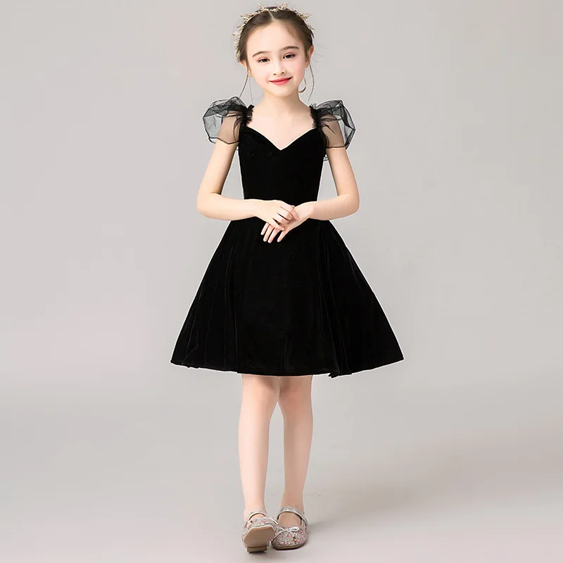 

Teenage Girls for Dresses Graduation Ceremony Costume Kids Clothes Ball Gown 4 To 14 Years Children Birthday Party Evening Dress