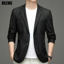 High end novo designer marca de luxo casual moda negócios elegante fino inteligente masculino blazer suite jaqueta expensivet roupas dos homens (1)