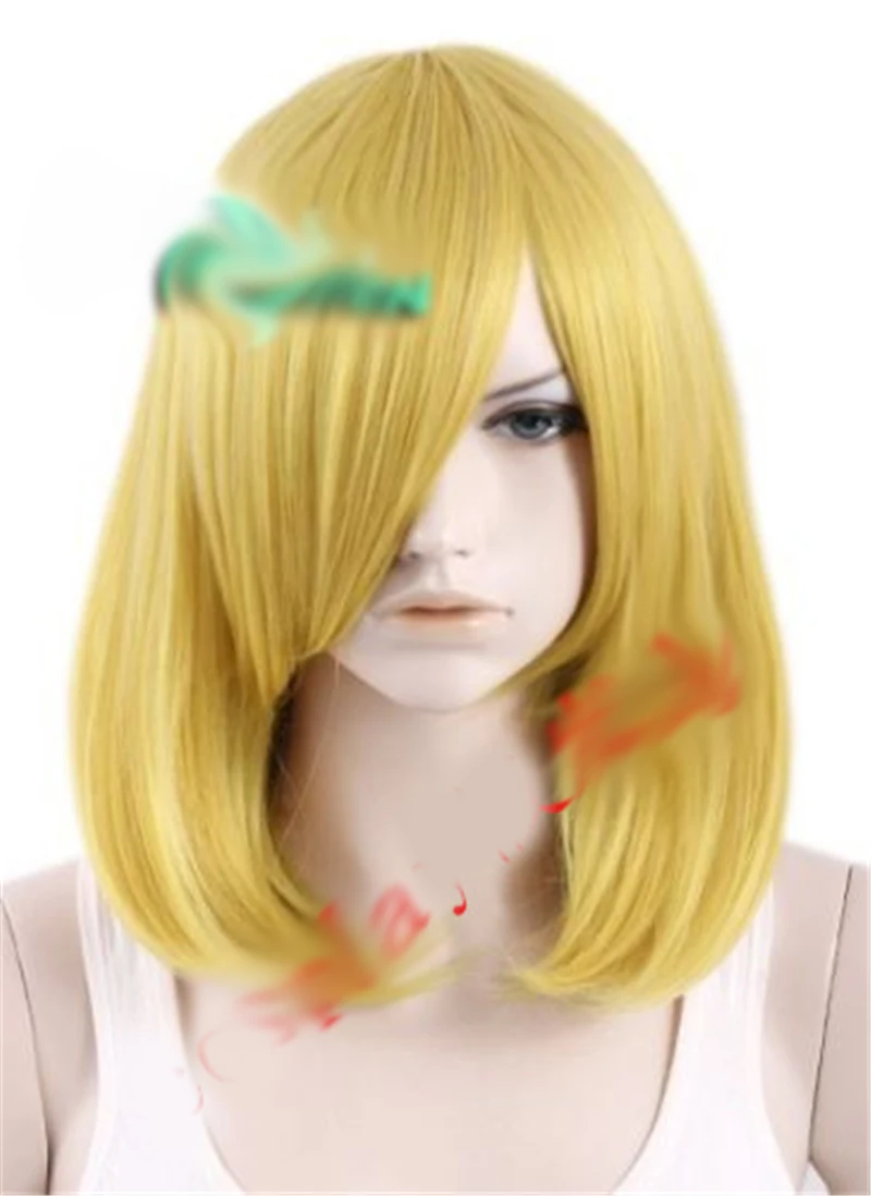 Популярный парик из синтетических волос с изображением движущегося замка Хова