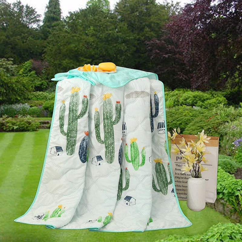 Бесплатная доставка летнего кондиционирующего покрывала дышащего коже, стирка в машине, промо-подарки для дома и гостиницы Текстиль.