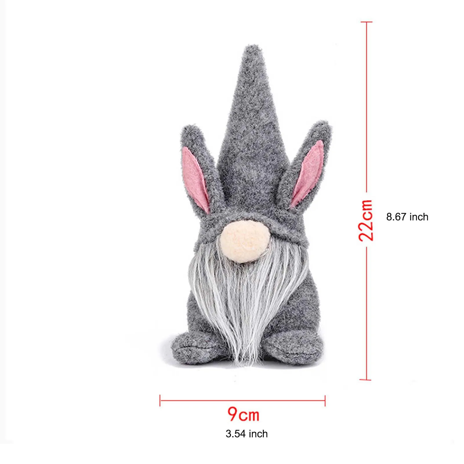 

Easter Thief Bunny Cute Faceless Gnomes Doll Plush Toy Ornaments Home Decoration Cartoon Bunny Shape Ornaments Plush Figurine