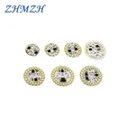 Светодиодные чипы ZHMZH, 5 шт.лот, светодиодные лампы, теплый белый свет, световые панели, алюминиевые пластины для ламп AC220V 3W 5W 7W 9W 12W