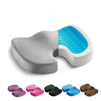 travel breathable seat cushion coccyx orthopedic memory foam seat massage chair cushion pad car gel sponge u shape seat cushion