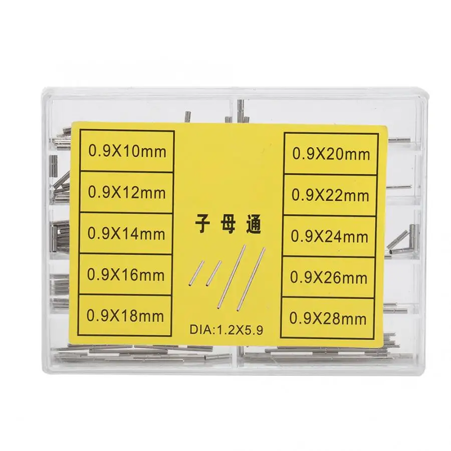 10 типов часов ремешок для трубки комплект штырей 0 9 мм 10-28 связывающий ремонтный