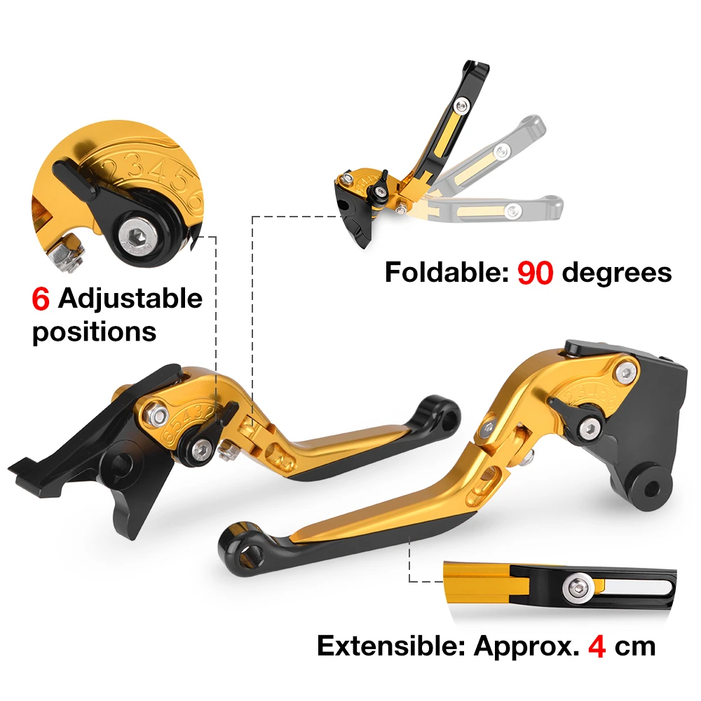 Длинные рычаги тормозного сцепления мотоцикла с ЧПУ для Triumph AMERICA SPRINT RS SRINT ST TT 600