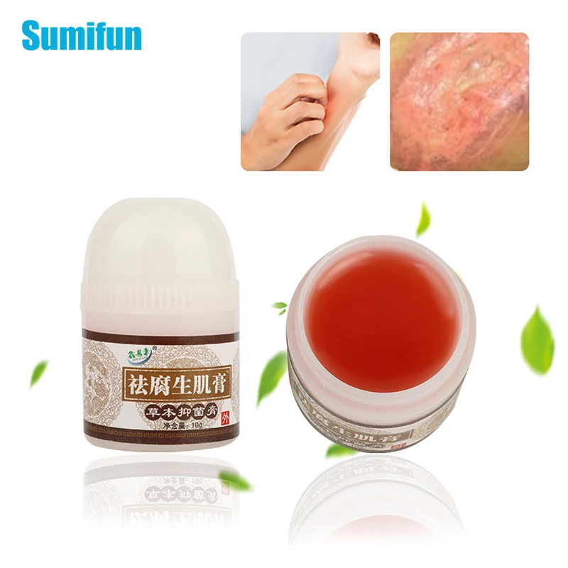 

10g Acne Bedsore Cream Antibacterial Natural Herb Medicine Anti Psoriasis Plaster Dermatitis Eczema Pruritus Ointment P0163