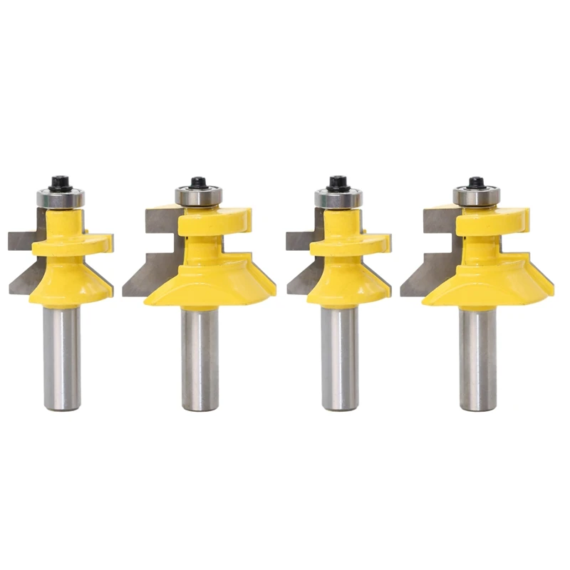 

HOT 2 Pcs Shank V Groove & Matched Tongue Router Bit Set 45 Degree Woodworking Milling Cutter Woodworking Cutter