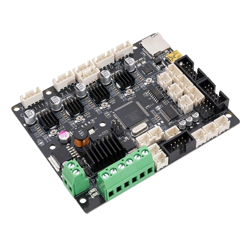 

3D Printer Part Accessories, Super Quiet Mute Motherboard for CR-10S/ CR-10 S4/ CR-10 S5/ CR-X/CR-20 PRO 3D Printer