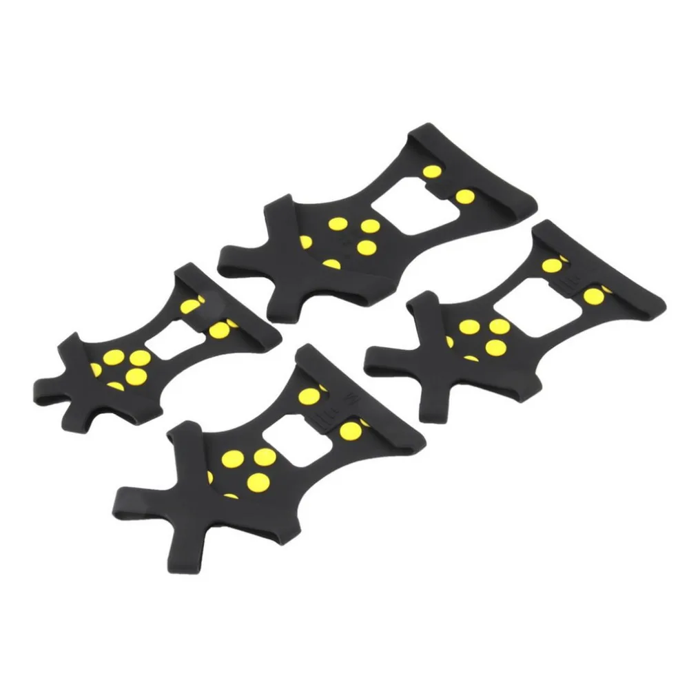 

1 Pair Professional Camping Climbing Ice Crampon Anti Slip Ice Snow Walking Shoe Spike Grip Protective Tool Outdoor Equipment