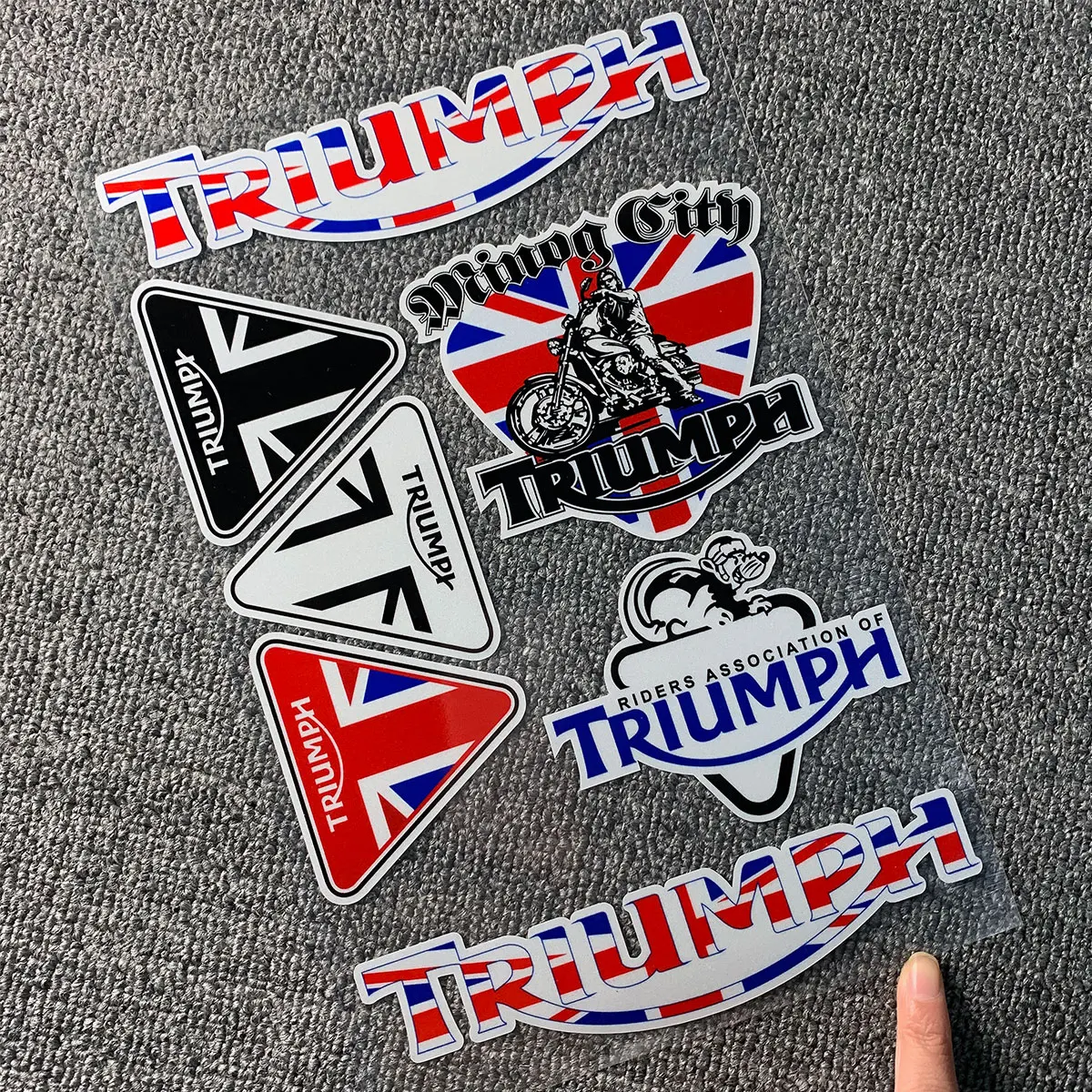 Светоотражающие мотоциклетные наклейки на бак шлем предупреждающие для KTM Ready to