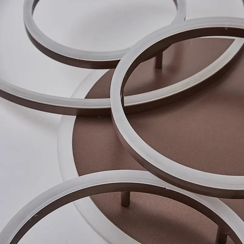 Luminiares современная люстра светодиодная лампа светильники золото & Белый кофе
