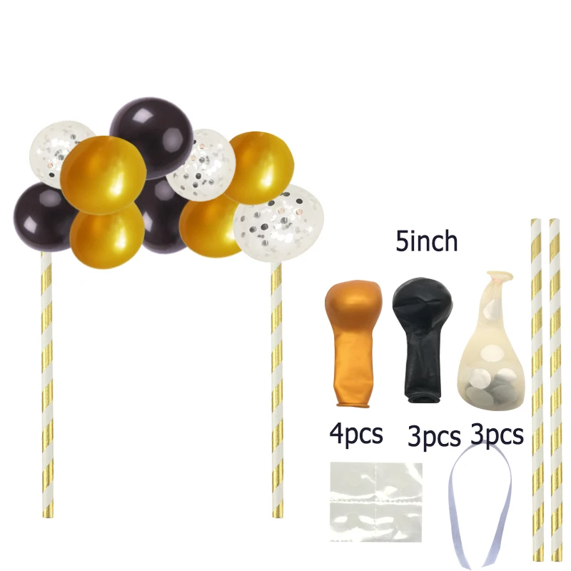 1 комплект 10 шт. 5 дюймовые воздушные шары торты топперы для взрослых вечерние