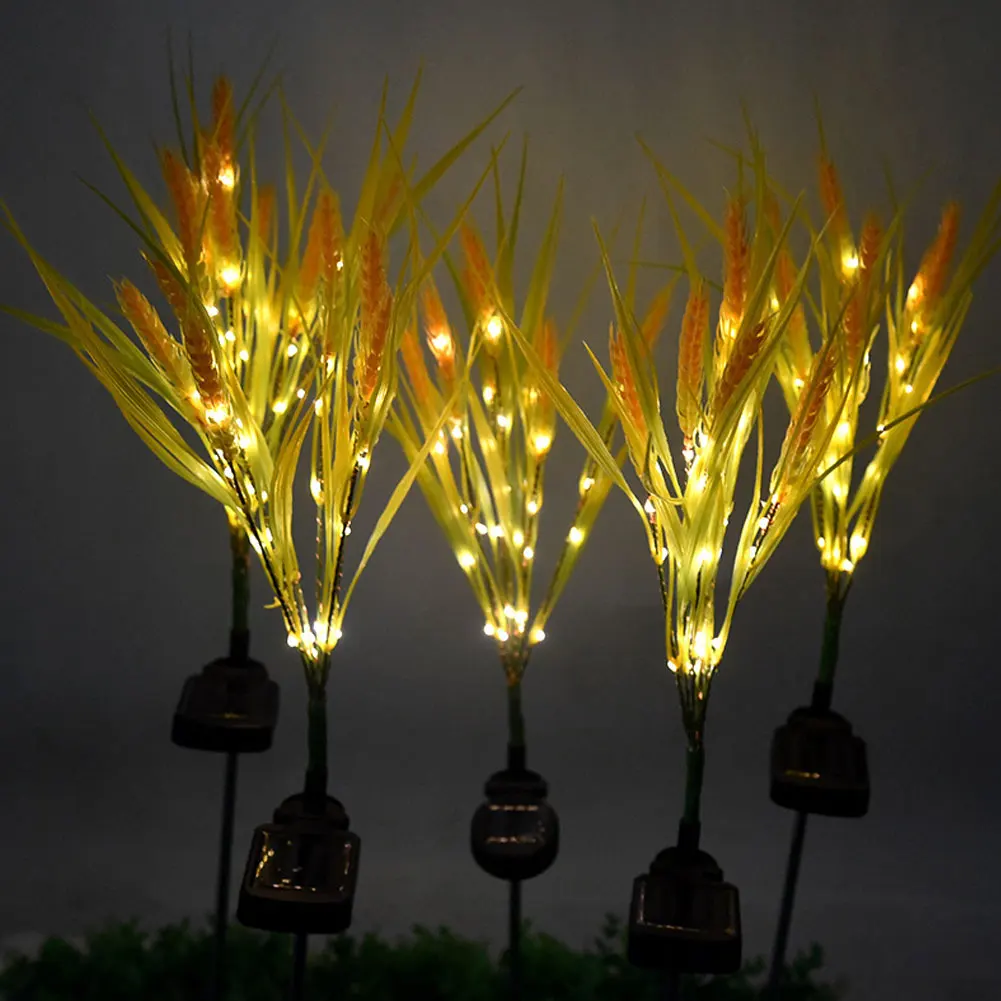 Гирлянда садовая на колышке индуктивсветодиодный Водонепроницаемая