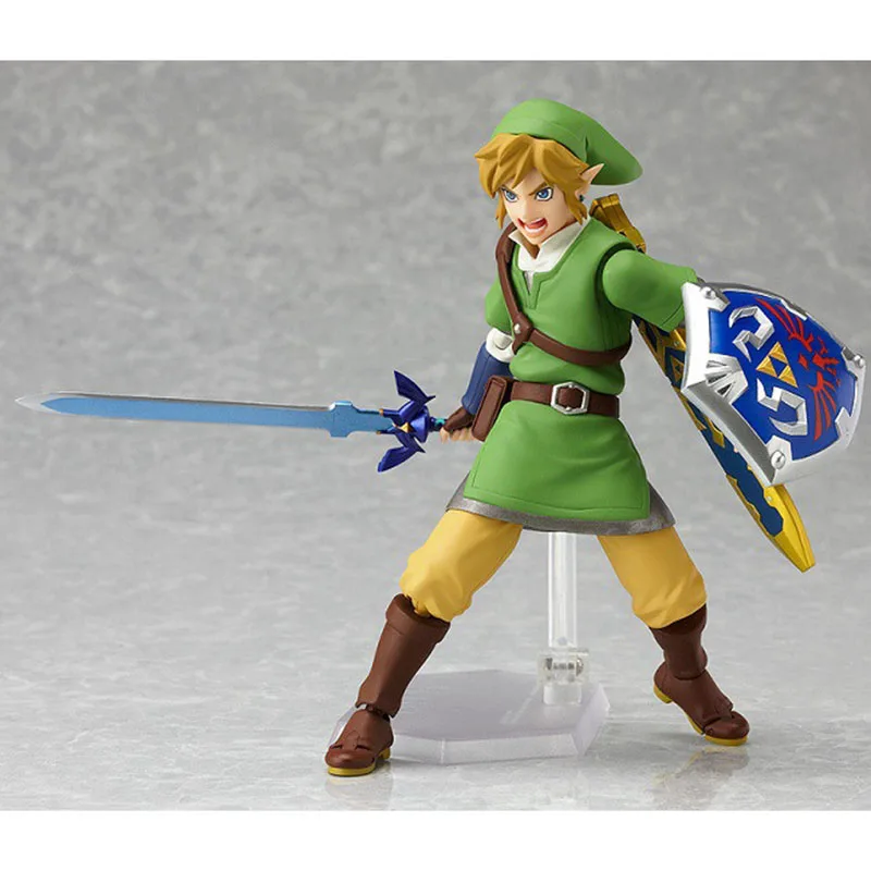 Фигурка Legend Of Figma Link 14 см отлично подходит для коллекции фигурок 3ds | Игрушки и