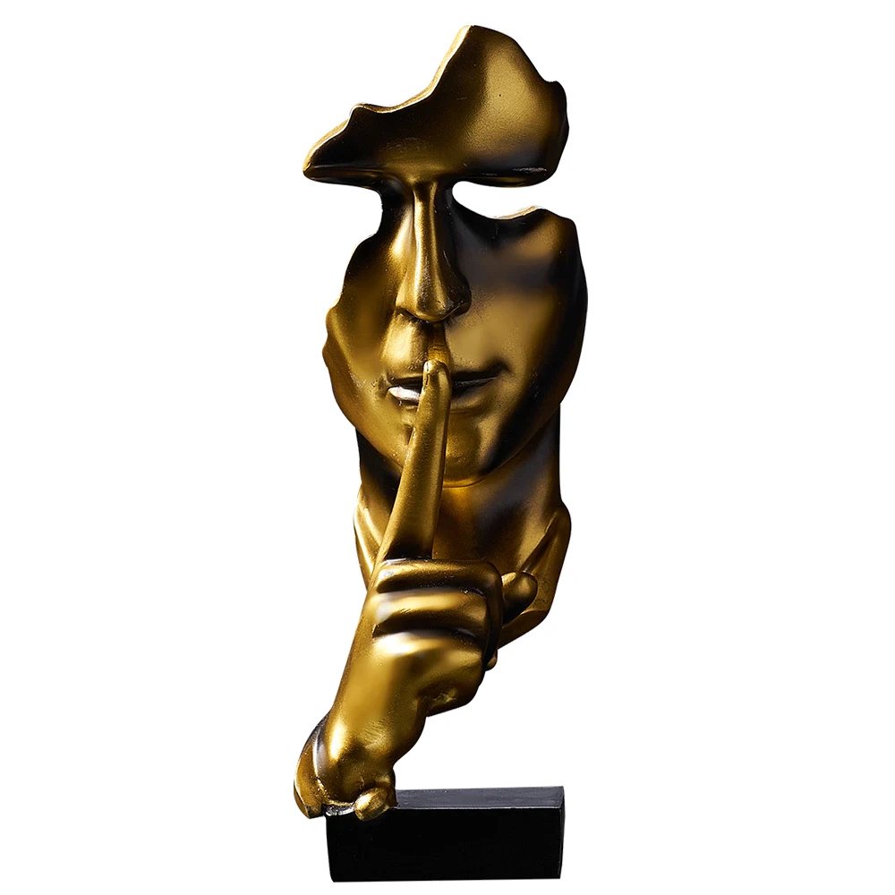 Креативная смоляная ручная маска абстрактное украшение персонажа гостиная