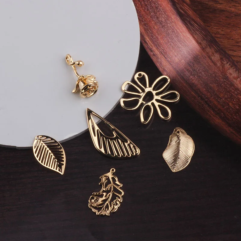 DIY ювелирные изделия аксессуары с медным покрытием 18k Настоящее золото цвет розы